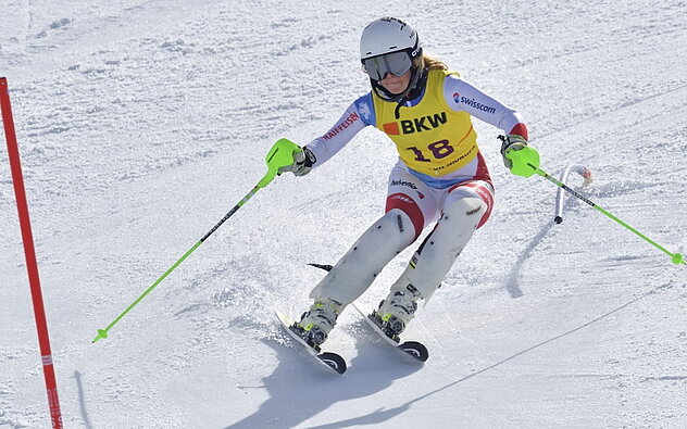 Eliane Christen wird ihr Verletzungspech nicht los und verletzte sich am 4. Dezember 2020 erneut schwer und fällt für die ganze Saison aus (Archiv Urner Skiverband)