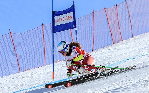 Leoni Zopp stand als einige U18 Rennfahrerin in allen vier Diziplinen auf dem Podest (Archiv Urner Skiverband)