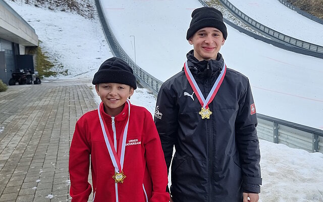 Livio und Elias Arnold