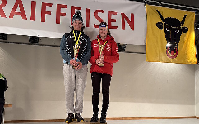 Matteo Gisler und Nina Walker