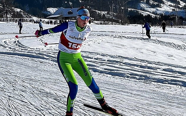 Dunja Walker, auf dem Weg zu ihrem Spitzenergebnis