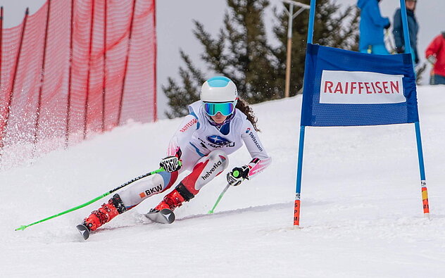 Anja Wipfli konnten den Meistertitel im Nachwuchs verteidigen (Bild Alex Kündig)