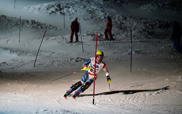 Tagessieger Stefan Schneeberger in Aktion.... Tagessieger Stefan Schneeberger in Aktion....