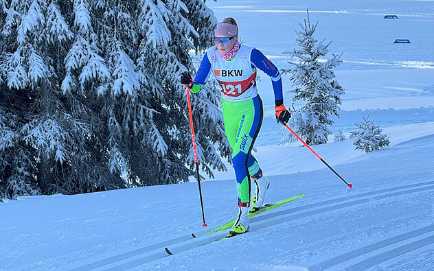 Dunja Walker (SC Unterschächen) im Massenstartrennen über 10km klassisch (Tino Walker) Dunja Walker (SC Unterschächen) im Massenstartrennen über 10km klassisch (Tino Walker)