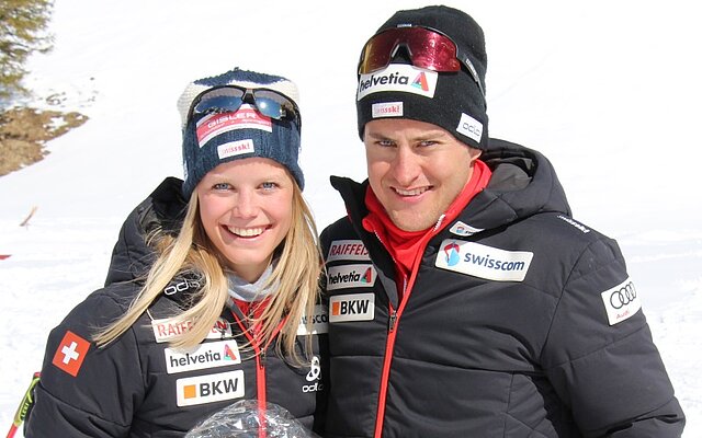 Stefanie Arnold und Roman Furger sind die Urner Vertreter in Swiss Ski Langlaufkader (Foto Martin Arnold) Stefanie Arnold und Roman Furger sind die Urner Vertreter in Swiss Ski Langlaufkader (Foto Martin Arnold)