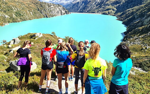 Das Ausdauertraining wurde mit einem grandiosen Ausblick auf den Stausee belohnt. Das Ausdauertraining wurde mit einem grandiosen Ausblick auf den Stausee belohnt.