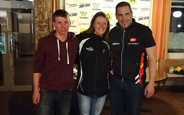 Aaron Briker, Sophie Andrey und Erich Briker Aaron Briker, Sophie Andrey und Erich Briker