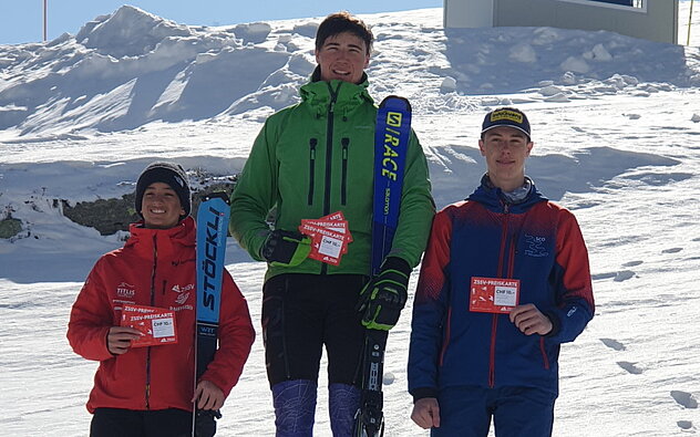 Livio Gisler gewinnt die Kategoire U16